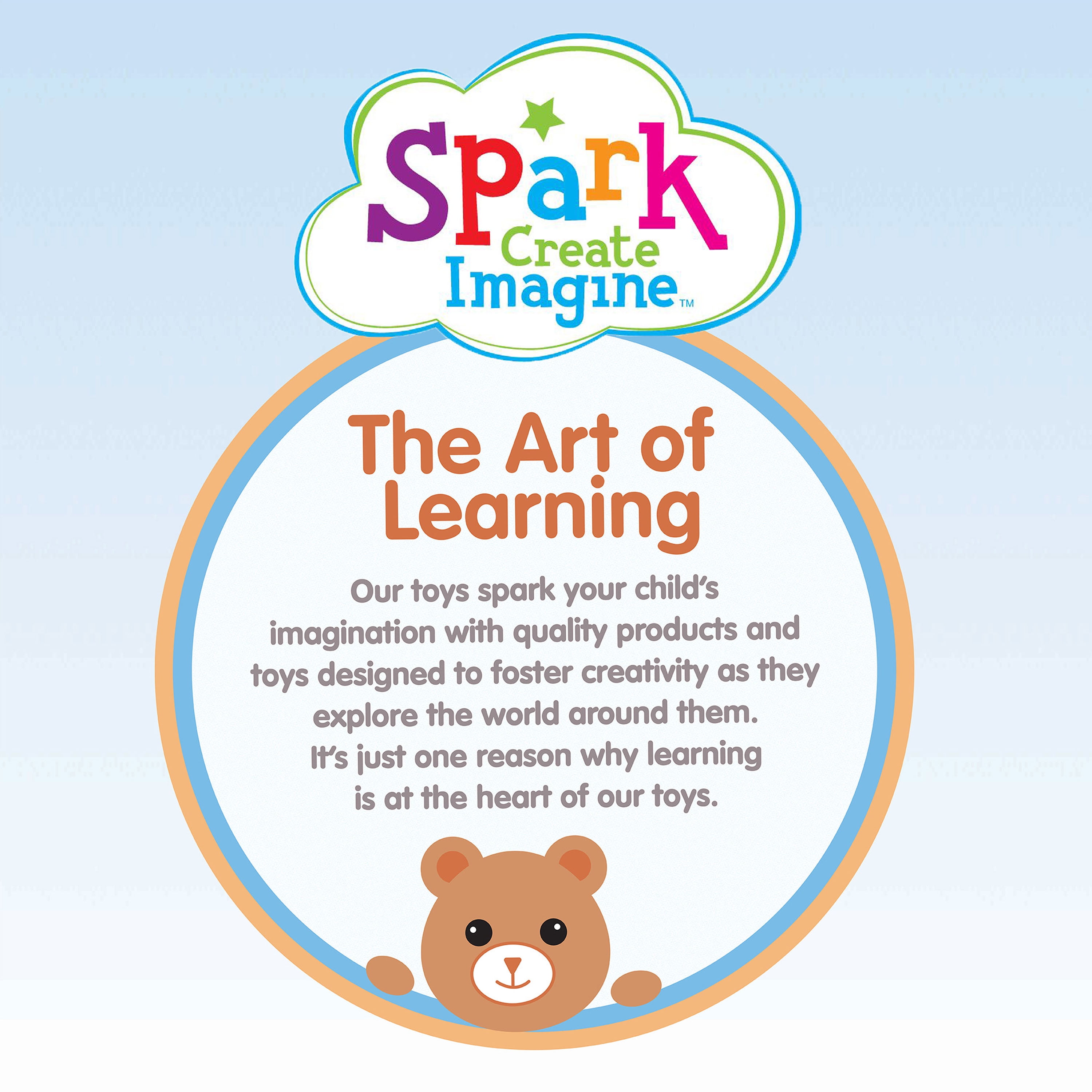 (4 pack) Spark Create Imagine Plush Cow, 9"
