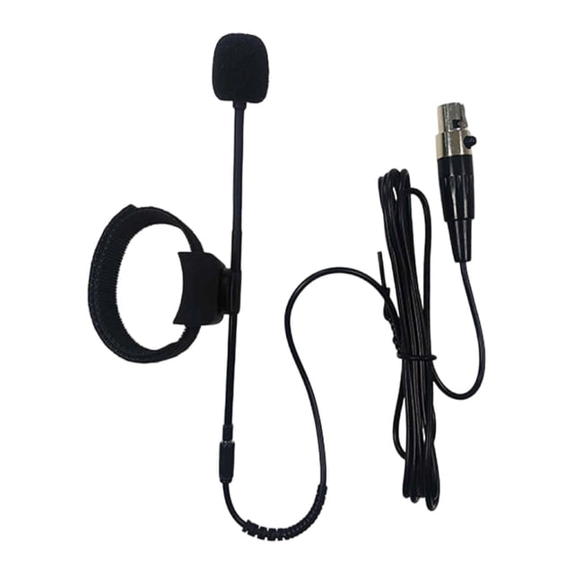 TISHITA Clip on Musical Instrument Microphone Band Dustproof 360 Rotation Adjustable 3 Pin