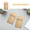 thumbnail image 3 of Raindrops 50Pcs Compact Kraft Paper Envelopes for Seeds and Small Item Storage with Adhesive Seal, 3 of 7