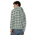 thumbnail image 4 of Vsdgher Scottish Checkered Mens Hoodies Zip Hoodie, Hoodies for Men, Zip-up Hooded Sweatshirt-XX-Large, 4 of 5