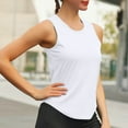 thumbnail image 2 of Wlynlyn Racerback Tank Tops for Women Sleeveless Running Shirts Lightweight Quick Dry Workout Tops Loose Fitted, 2 of 6