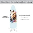thumbnail image 6 of HELLHERO Ironing Board Cover, Standard Size 15"x54" Steam Iron Board Elastic Edge, Easy Install, Horse, 6 of 6