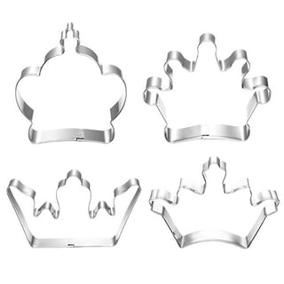 7 Pack Mardi Gras Cookie Cutter Set Stainless Steel Crown, Mask, Fleur de  Lis, New Orleans Fat Tuesday Themed Dough Fondant Biscuits Molds 
