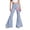 Sky Blue, variant on XUANTAOO Girls Flare School Uniform Pants Fashion Girls Back to School Clothes Pants for Girls 7-8 Years