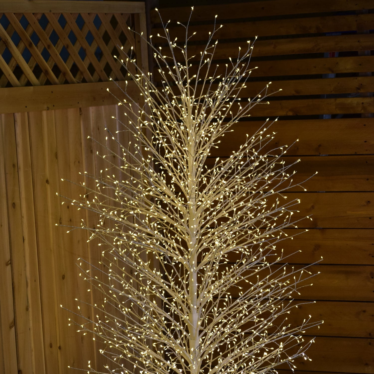 LED WHITE TREE 210CM