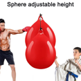 thumbnail image 3 of 2Pcs Water Heavy Bag with Water Injector Hook Sling Heavy Bag Water Punching Bag for Household Hanging Boxing, 3 of 7