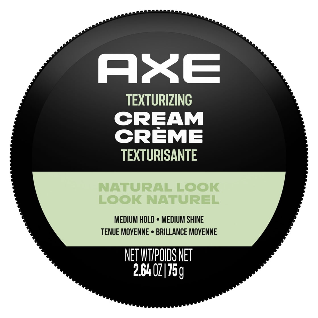 (2 pack) AXE Natural Look Texturizing Hair Pomade Styling Cream for Men Medium Hold, 2.64 oz