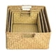 thumbnail image 2 of Almacenamiento De Algas Hecha A Mano, Caja De Almacenamiento Tejida Con Asa Para El Hogar, La Cocina Y La Oficina Scienceny HA040778-01, 2 of 6