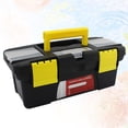 thumbnail image 4 of KAKOWELY 1PC Tool Storage Box Portable Plastic Toolbox Multifunction Car Repair Container Case,9.84X"X4.72"X3.94", 4 of 4