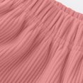 thumbnail image 4 of NIEWTR Parachute Pants for Toddler Girls Baggy Cargo Pants Drawstring Elastic Waist Y2K Pants Sweatpants Trousers with Pockets Cargo Sweatpants,Pink,7-8 Years, 4 of 7