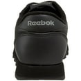thumbnail image 4 of Reebok Classic Leather Big Kids' Shoes Black 50148, 4 of 7