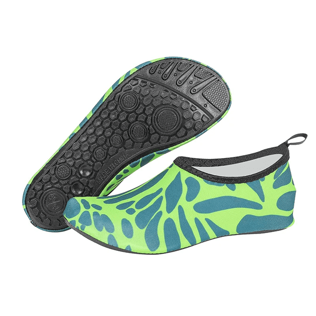 Calcetines de playa unisex, zapatos suaves, flexibles, antideslizantes, zapatos para vadear, ajuste cómodo para nadar al aire libre y jugar en el agua