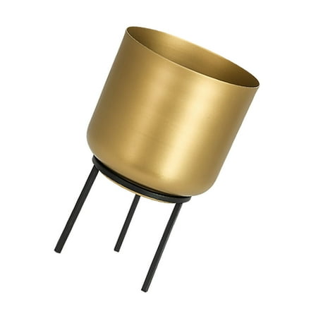 Flower Arrangement Container Indoor Scene Vase Adornment Plant Pots Potted Stand Iron Wrought Office