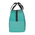 thumbnail image 2 of Lsque Turquoise Glitter Pattern Lunch Bag Women/Men Insulated Lunch Box,Small Leakproof Cooler Food Lunch Containers Reusable High Capacity Lunch Tote Bags, 2 of 6