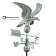 thumbnail image 2 of Good Directions Smithsonian Aigle Weathervane, Cuivre Bleu Verde, 2 of 4