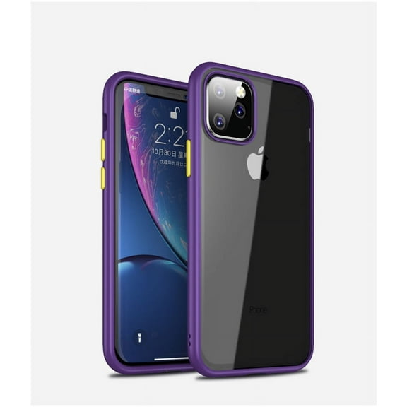 Case for Apple iPhone 2019 5.8 inch Frosted Phone Case Anti-Scratch Shockproof Protective Case Cover(Purple)