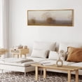 thumbnail image 3 of IDEA4WALL Extra Large Framed Canvas Print Wall Art Ethereal Autumn Forest Soft Toned Landscape Classic Art Nature Wilderness Vintage Wall Decor Oversized Artwork Relax/Calm for Living Room - 60"x20", 3 of 5