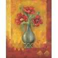 thumbnail image 2 of Gladding, Pamela 12x14 Gold Ornate Wood Framed with Double Matting Museum Art Print Titled - Pandoras Poppies, 2 of 4