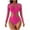 Hot Pink, variant on Xixinqiwan Bathing Suits for Women,Women Sexy Mesh Swimsuit Tummy Control Bathing Suit Slimming One Piece Swimwear Bikini