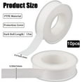 thumbnail image 2 of 10rolls 15M PTFE Pipe Leak Tapes White 14x0.2mm, 2 of 7