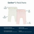 thumbnail image 4 of Gerber Baby Girl 5 - Piece Bodysuits & Pants Deerest Set, Sizes (Newborn - 9 Months), 4 of 7