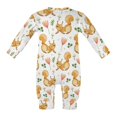thumbnail image 4 of Romper AuHomeA Watercolor Squirrel para bebés recién nacidos de 6 a 9 m, algodón, 4 of 7