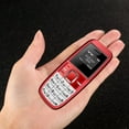 thumbnail image 3 of Huanledash Mini BM200 Mini Keypad Phone Dual-Cards Dual Standby Without Camera 0.66 Inch GSM Quad Band Spare Small Cell Phone for Elderly, 3 of 8