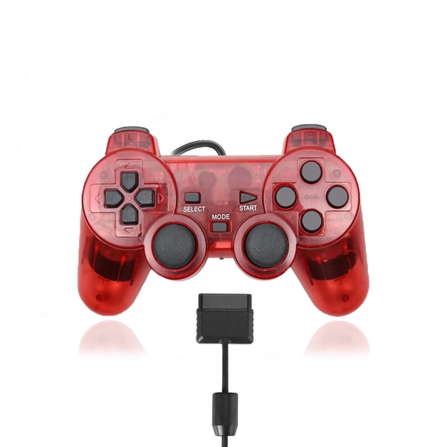 Control Alámbrico Store Line Compatible para Ps2 rojo