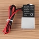 thumbnail image 2 of Válvula de aire solenoide eléctrica de 2 vías, normalmente cerrada, CA 110 V, 1/4 de pulgada NPT, color negro y plateado, 2 of 5