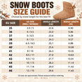 thumbnail image 3 of Barefoot Boots for Men and Women, Wide Toe Box Winter Snow Boots, Fur-Lined High-Top Shoes with Non-Slip Outsole for Outdoor Walking and Hiking, 3 of 8