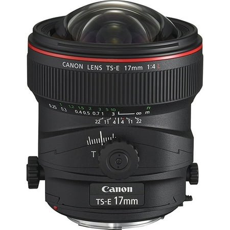Canon - TS-E 17mm f/4L Tilt-Shift Lens - Black