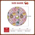 thumbnail image 2 of Haiem Cute Donuts Pattern Christmas Tree Skirt Merry Christmas Party Christmas Tree Decoration,New Year Decorations-30", 2 of 6
