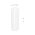 thumbnail image 2 of OUNONA 10Pcs Battery Wrap White Plastic for Rods Cases Tubes, 2 of 8