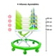 thumbnail image 3 of Andadera para Bebe Musical, 8 Llantas de Gel, Acolchonada, Carrito - Verde, 3 of 7