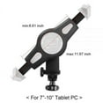 thumbnail image 6 of iPhone HOCU-67 Universal No.67 Heavy Duty Rotatable Tablet Ipad Rear Seat Headrest Mount Holder for 7 - 10 Tablets - Black & White, 6 of 7