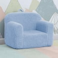 thumbnail image 4 of Silla infantil de espuma Delta Children Sherpa Cozee Blue, 4 of 7