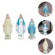 thumbnail image 3 of 3 piezas de adornos de plástico de la Virgen María católica, esculturas para sala de estar., 3 of 5