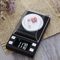 thumbnail image 2 of High Precision Milligram Scale, Stainless Steel Platform, Calibration Weight, Portable Scale with Flip Cover Protection for Versatile Weighing, 2 of 5