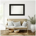 thumbnail image 4 of Amanti Art Custom Wall and Bathroom Mirror (32.75 x 43.75 in.), Mezzanine Espresso Frame, 4 of 7