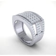 thumbnail image 2 of 1.5carat Round Cut Diamond Prong Men's Split Shank Wedding Band Ring Solid 10K Gold JK I1, 2 of 3