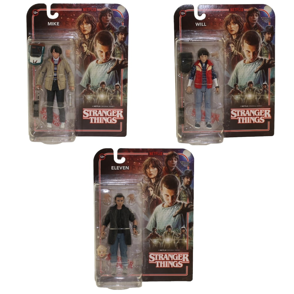McFarlane Toys Action Figures Stranger Things S3 SET OF 3 (Mike