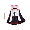 thumbnail image 4 of AuroraX Halloween Nun Pet Costume Dog Costumes Halloween Small Lightweight Hooded Washable Dark Pet Halloween Costumes Black, 4 of 9