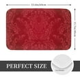 thumbnail image 2 of Kdxio Vintage Burgundy,16" x 24", Non-Slip Front Door Mats,Outdoor Welcome Mat Washable, 2 of 9