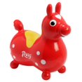 thumbnail image 1 of Gymnic Cheval Gonflable Rouge Rody avec Pompe, 1 of 2