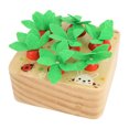 thumbnail image 4 of Juego De Cosecha De Zanahorias, Madera De Pino Resistente Mano Ojo Coordinación Zanahorias Cosecha Juguete De Desarrollo Seguro Interesante Para El Hogar Para Niños ANGGREK Descripción de la referencia, 4 of 5