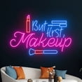 thumbnail image 3 of Handmadetneonsign But First Make Up Artist Neon Sign, Cosmetics Neon Light, Beauty Product Led Sign, 3 of 5