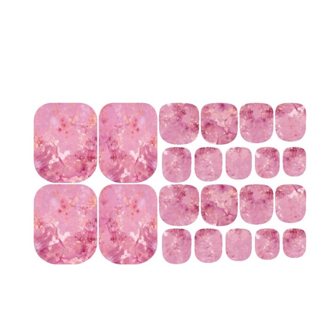 Pegatinas para Uñas Ganfancp Cute Toe Nail Stickers Verano Moda Manicura
