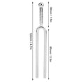 thumbnail image 4 of Tune Forks, 440Hz, diapasón portátil a prueba de herrumbre, acero inoxidable, una llave para instrum, 4 of 9