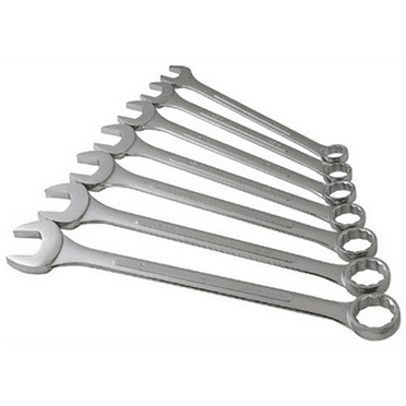 Sunex 9707A 7pc Fractional SAE Raised Panel Jumbo Combination Wrench Set