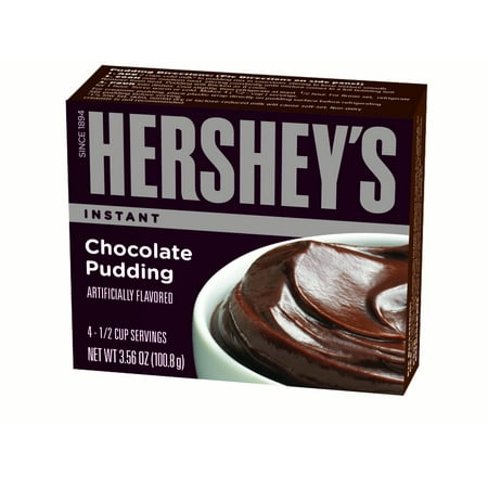 HERSHEY'S Pudding, Chocolate, 3.56 Oz